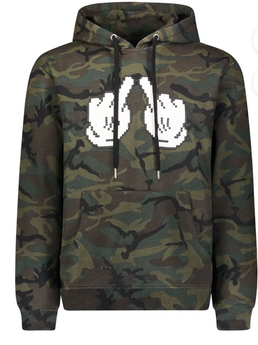 MOSTLY HEARD RARELY SEEN 8-BIT  DOUBLE F HOODIE GREEN CAMO